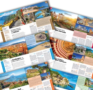 50 itinéraires en Italie